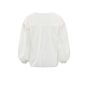 Yaya Woven Top V-neck Blanc De Blanc