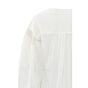 Yaya Woven Top V-neck Blanc De Blanc