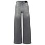 Yaya Extra Wide Leg Denim Medium Grey Denim