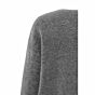 Yaya Sweater Round V-Neck Formal Gray