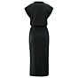 Yaya Long T-shirt Dress Belt Washed Black