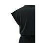Yaya Long T-shirt Dress Belt Washed Black