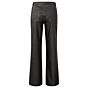 Yaya Metallic Faux Leather Trouser Anthracite Silv
