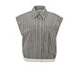 Yaya Sleeveless Blouse Phantom Dessin