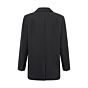 Yaya Wool Mix Oversized Blazer Anthracite Melange
