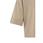 Yaya Oversized Fine Knitted T-Shirt Humus Beige