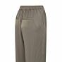 Yaya Satin Wide Leg Trousers Clay Pebble Grey