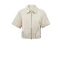Yaya Satin Short Sleeve Jacket Summer Sand