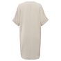 Yaya Flowy Dress V-Neck Rainy Day Beige