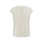 Yaya Jersey Top V-Neck Moonstruck Grey