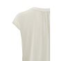 Yaya Jersey Top V-Neck Moonstruck Grey