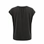 Yaya Jersey Top V-Neck Licorice Black