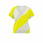 Yaya Stripe Sweater Neon Yellow Dessin