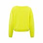 Yaya Sweatshirt Slub Neon Yellow