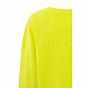 Yaya Sweatshirt Slub Neon Yellow