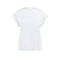 Yaya T-shirt Round Neck Pure White