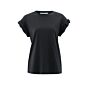 Yaya T-shirt Round Neck Washed Black