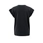 Yaya T-shirt Round Neck Washed Black