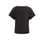 Yaya Top Round Neck Licorice Black