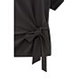Yaya Top Round Neck Licorice Black