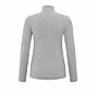 Yaya Fine Rib Sweater Medium Grey Melange