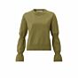 YAYA Sweater With Sleeve Gothic Green Olive