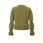 YAYA Sweater With Sleeve Gothic Green Olive