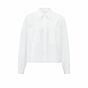 Yaya White Blouse Batwing Sleeve Pure White