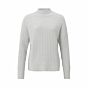 Yaya Sweater Turtleneck Moonstruck Grey Melange