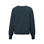 Yaya Rib Mixed Sweater Space Blue Melange